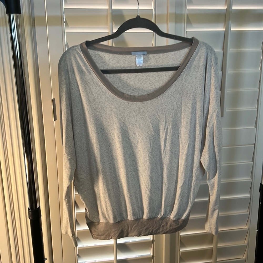 Eberjey loose fitting quarter length sleeve top